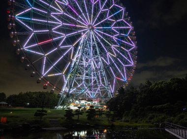 Japonya Dönme Dolap Manzarası