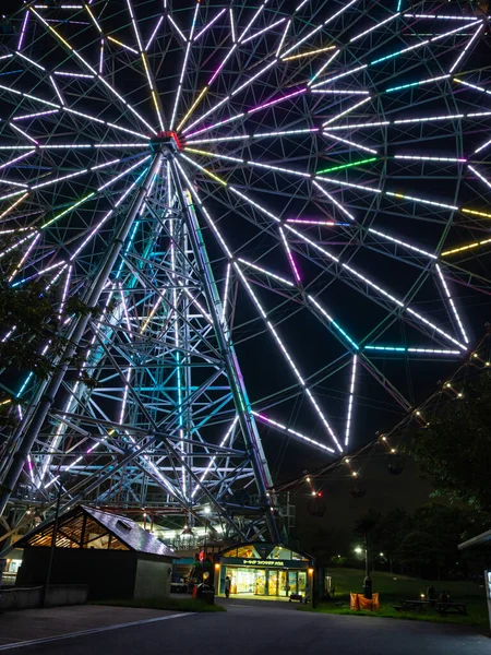 Japan Ferris Wheel Landscape — Stock Photo, Image