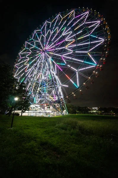 Japan Ferris Wheel Landscape — Stock Photo, Image
