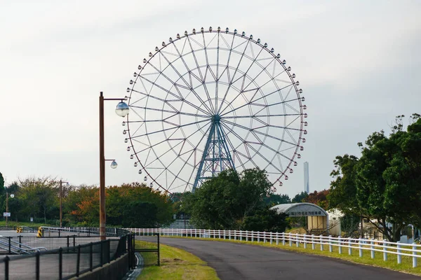 Ιαπωνία Ferris Τροχό Τοπίο — Φωτογραφία Αρχείου