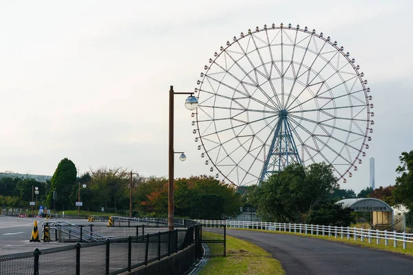 Ιαπωνία Ferris Τροχό Τοπίο — Φωτογραφία Αρχείου