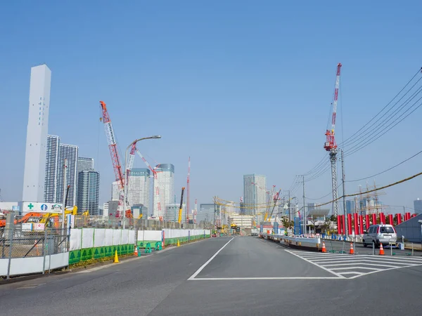 Harumi Redevelopment Japan Tokyo Landscape — 图库照片