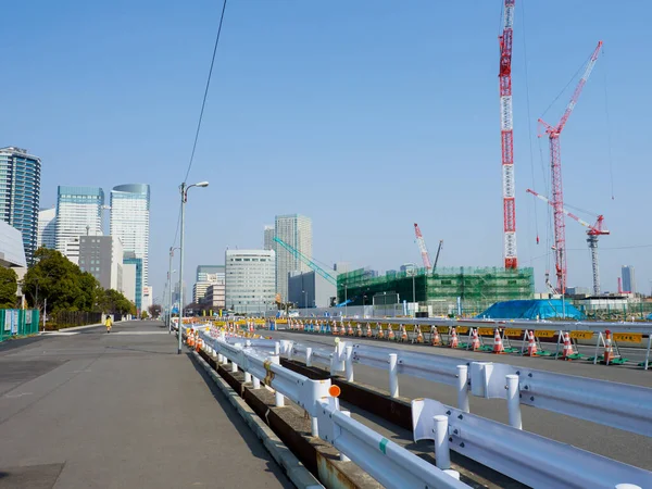 Harumi Utveckling Japan Tokyo Landskap — Stockfoto