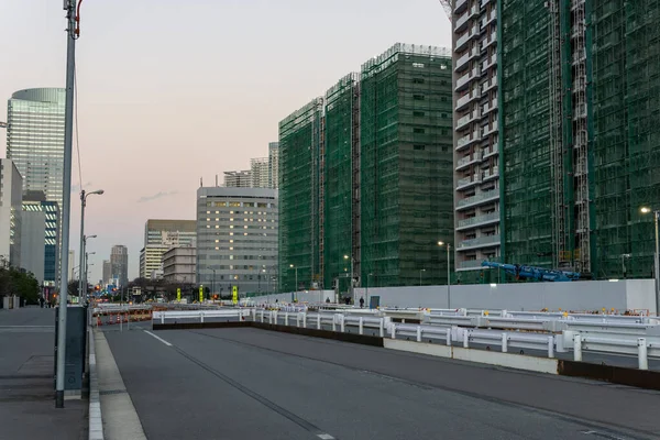 Reurbanización Harumi Japón Tokyo Landscape — Foto de Stock