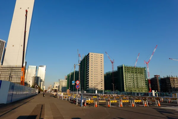 Harumi Redevelopment Japánban Tokiói Tájkép — Stock Fotó