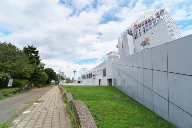 Japonya Tokyo Harumi manzarası