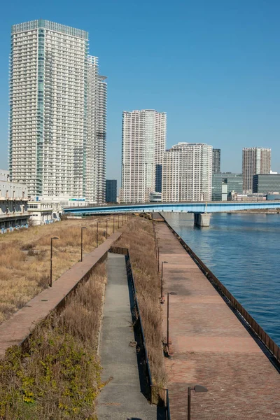 Japón Tokio Harumi Paisaje —  Fotos de Stock