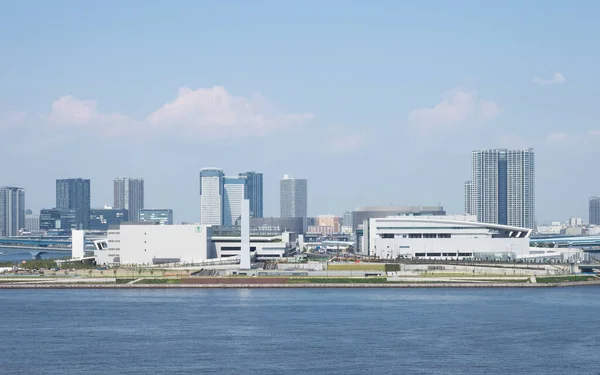 Japão Tóquio Paisagem Harumi — Fotografia de Stock