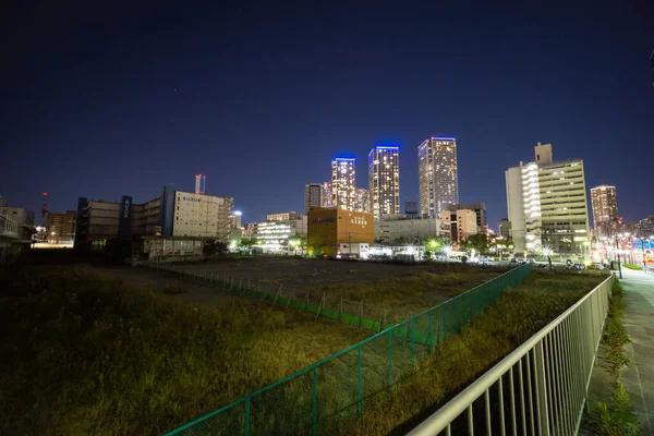 Japão Tóquio Paisagem Harumi — Fotografia de Stock