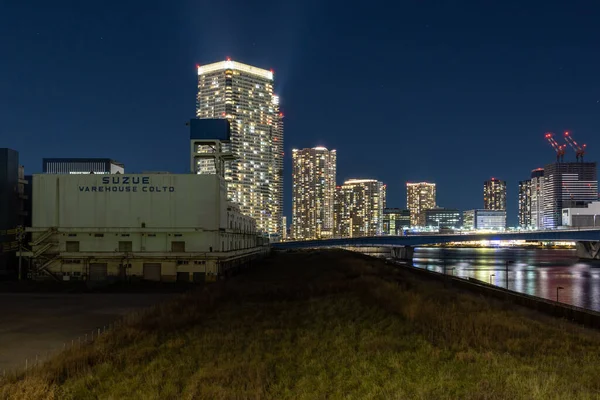 Japan Tokyo Harumi Landschaft — Stockfoto