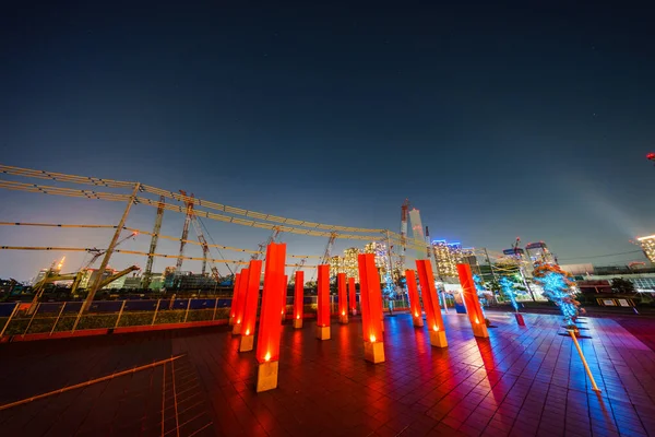 Japón Tokio Harumi Paisaje — Foto de Stock