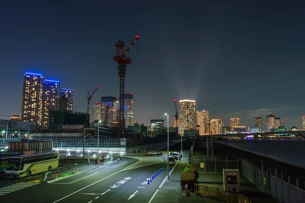 Japonia Tokio Harumi Krajobraz — Zdjęcie stockowe