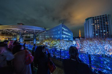 Tokyo Roppongi Keyakizaka Gece Görünümü