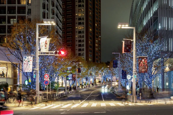Tokyo Roppongi Keyakizaka Gece Görünümü