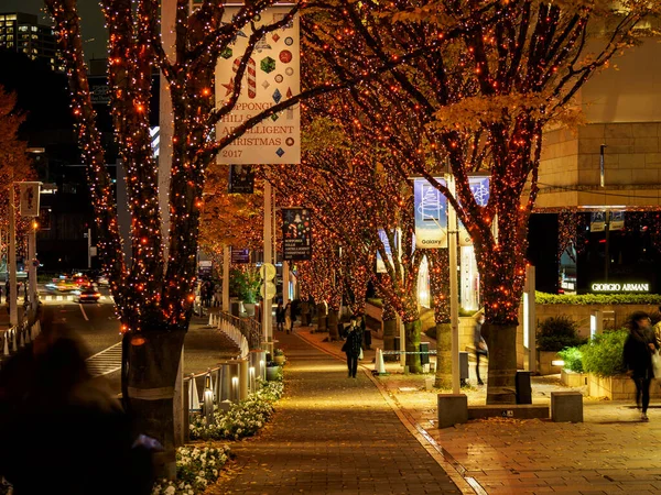 Tokyo Roppongi Keyakizaka Gece Görünümü