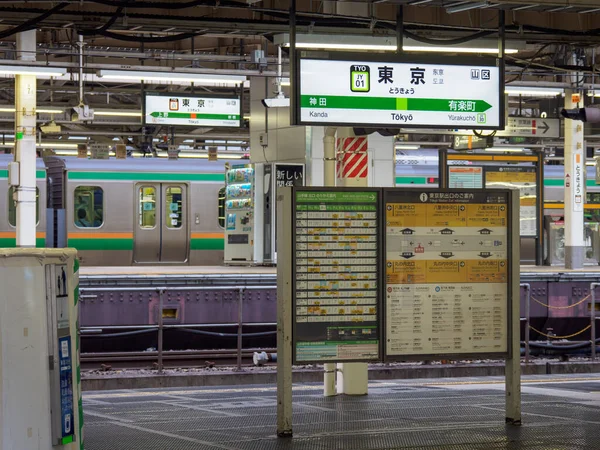 Tokyo Stasyonu Japonya Manzarası — Stok fotoğraf