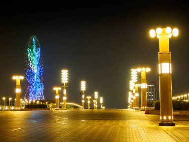 Japonya Tokyo Odaiba Manzarası