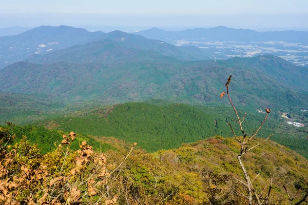 Mount Tsukuba Japan Landschap — Stockfoto