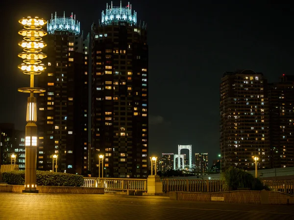 Japonsko Tokyo Odaiba Landscape — Stock fotografie