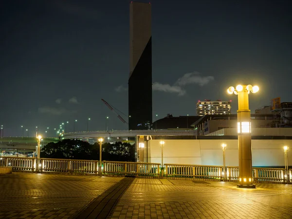 Japonsko Tokyo Odaiba Landscape — Stock fotografie