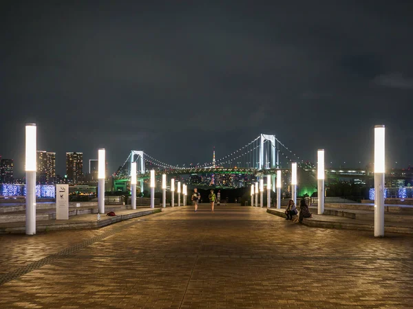 Japonsko Tokyo Odaiba Landscape — Stock fotografie