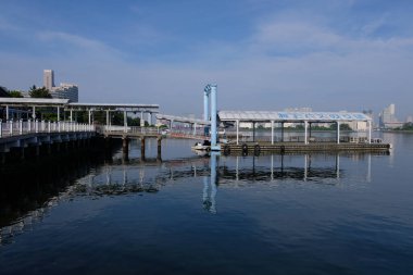 Japonya Tokyo Odaiba Manzarası