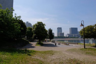 Japonya Tokyo Odaiba Manzarası
