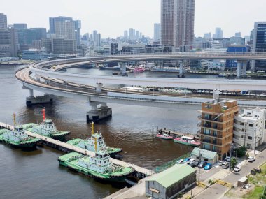 Tokyo Gökkuşağı Köprüsü Manzarası