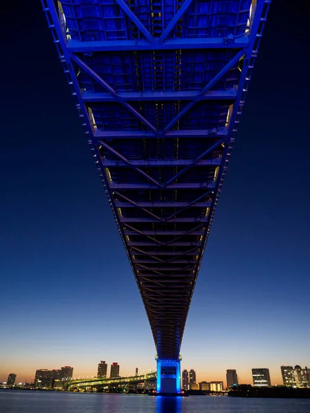 Tokyo Rainbow Bridge Paesaggio — Foto Stock