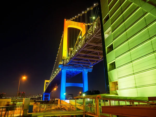 東京レインボーブリッジ景観 — ストック写真