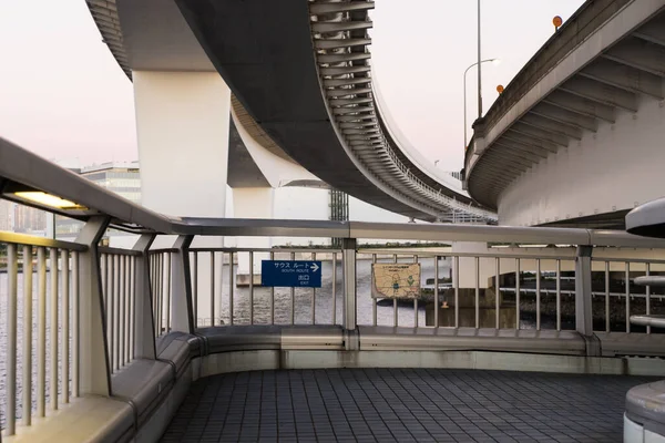 Tokyo Rainbow Bridge Landscape — Stock Photo, Image