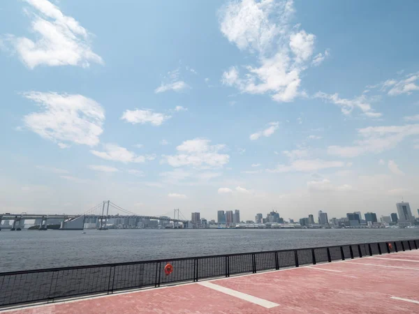 Tokyo Rainbow Bridge Paisagem — Fotografia de Stock