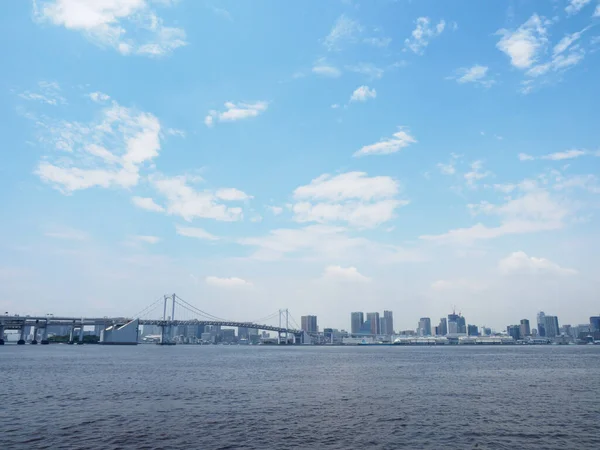 Tokyo Rainbow Bridge Landskap — Stockfoto