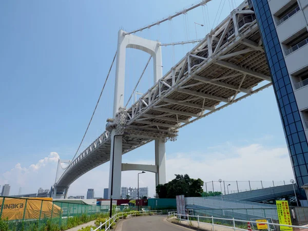 Tokyo Rainbow Bridge Paisagem — Fotografia de Stock