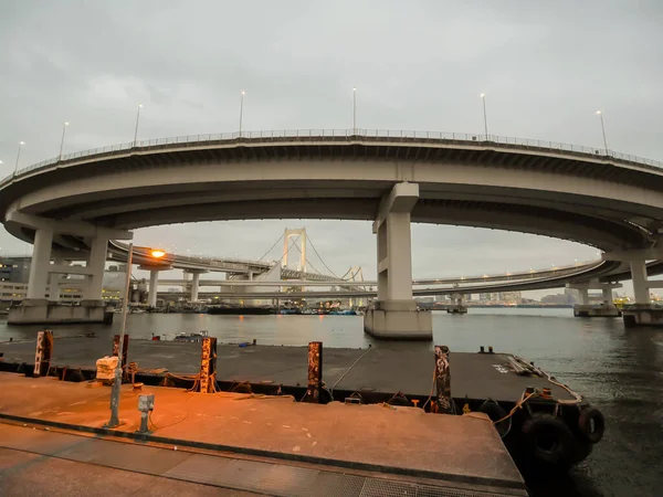 Tokyo Gökkuşağı Köprüsü Manzarası — Stok fotoğraf