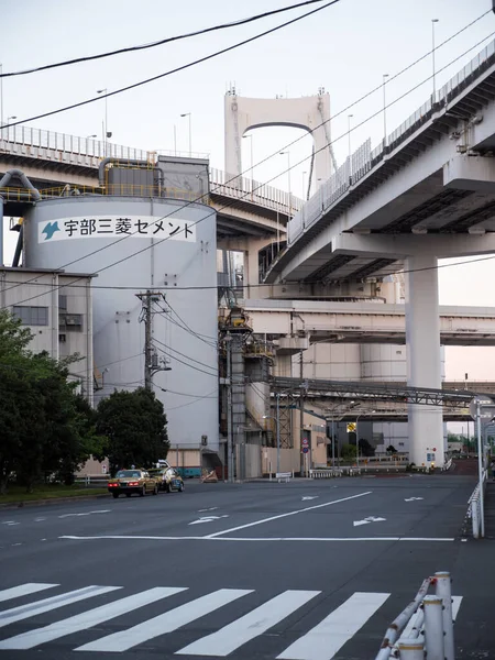 Tokyo Gökkuşağı Köprüsü Manzarası — Stok fotoğraf