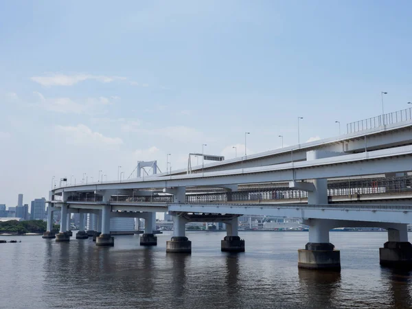 Tokio Tęczowy Most Krajobraz — Zdjęcie stockowe