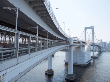 Tokyo Gökkuşağı Köprüsü Manzarası