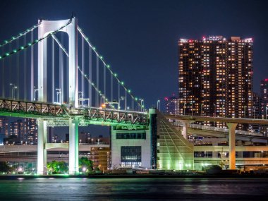 Tokyo Gökkuşağı Köprüsü Manzarası