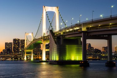 Tokyo Gökkuşağı Köprüsü Manzarası