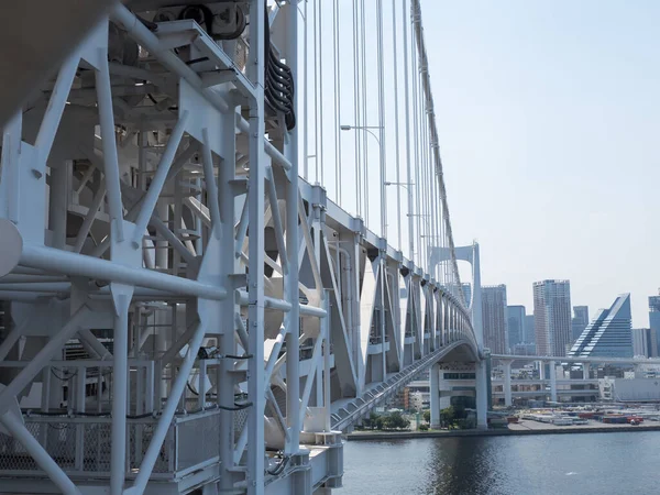 Tokyo Rainbow Bridge Landskap — Stockfoto