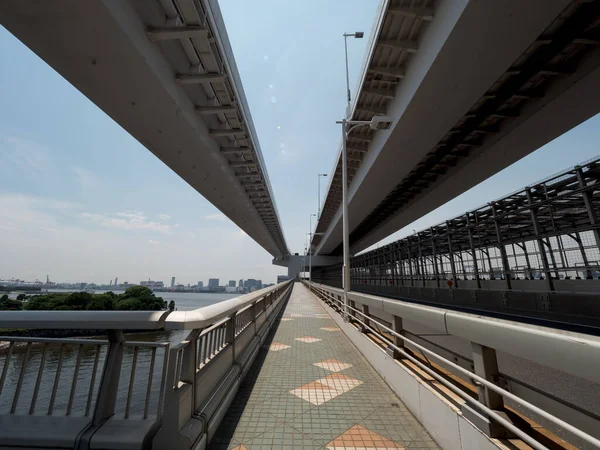 Пейзаж Токийского Радужного Моста — стоковое фото