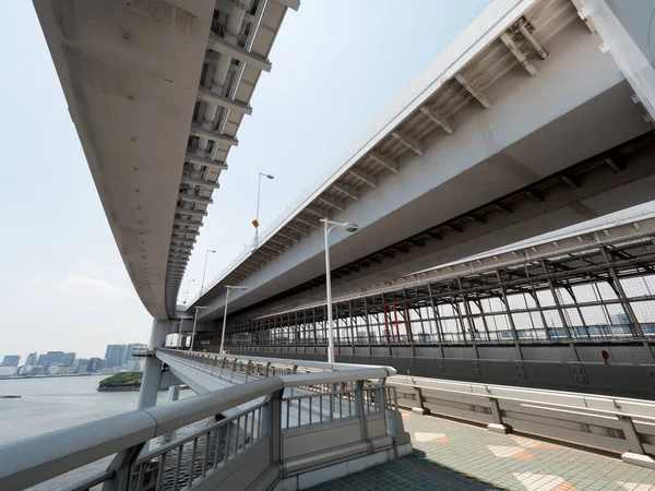 Tokyo Rainbow Bridge Paisagem — Fotografia de Stock