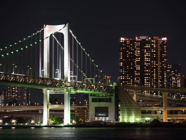 Tokyo Rainbow Bridge Paisagem — Fotografia de Stock