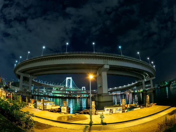 Krajina Mostu Tokyo Rainbow — Stock fotografie