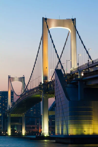 東京レインボーブリッジ景観 — ストック写真