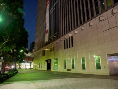 Ginza gece manzarası, Japonya Tokyo