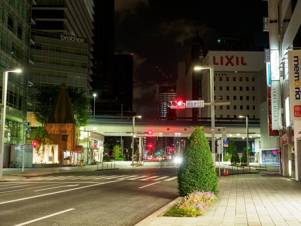 Ginza Night View Japan Tokyo — 图库照片