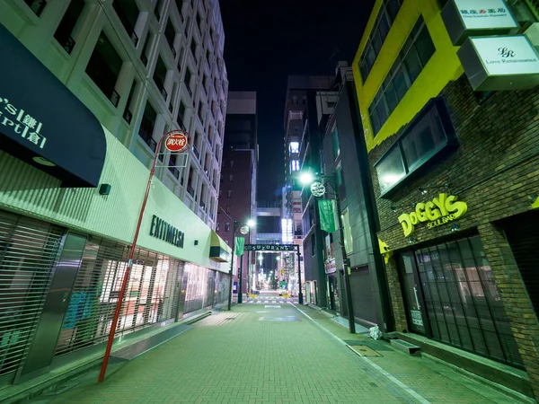 Ginza Night View Japan Tokyo — стокове фото