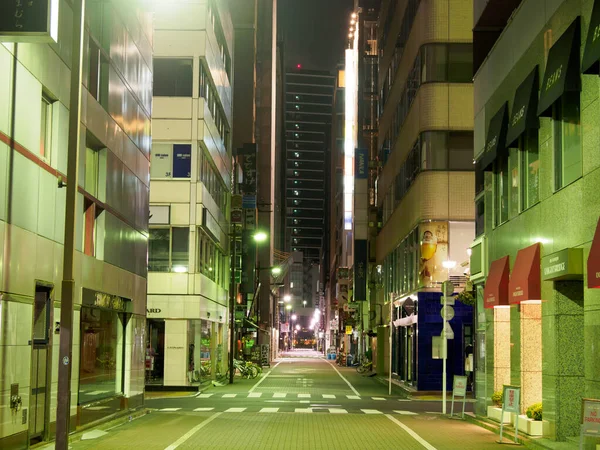 Ginza Night View Japan Tokyo — Stock Photo, Image